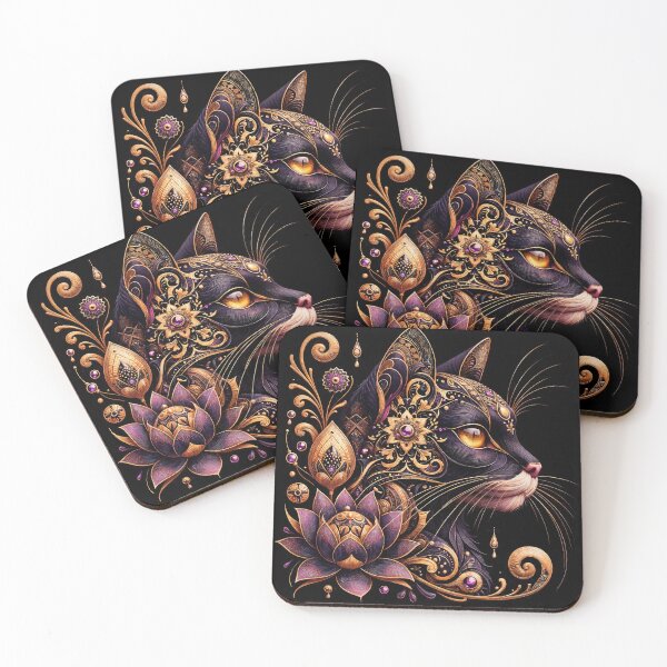 Item preview, Lotus Cat designed and sold by Peggy Collins.