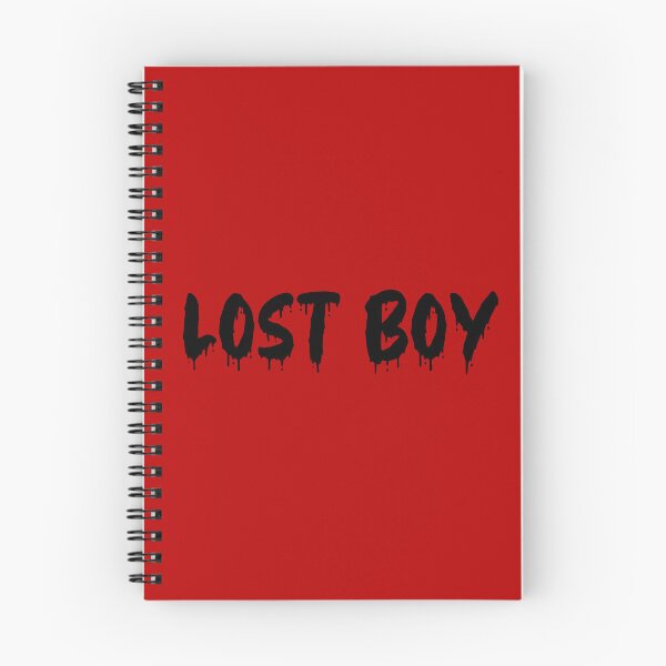 Item preview, BLACK ON RED LOST BOY BLOOD DRIP designed and sold by RomeArtCo.