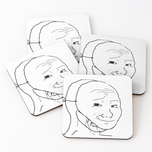 Item preview, crying wojak mask Crying inside meme funny angry sad pepe  designed and sold by Maystro-design.
