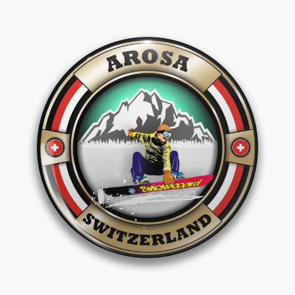 Item preview, Arosa Switzerland snowboarding designed and sold by studioss76.