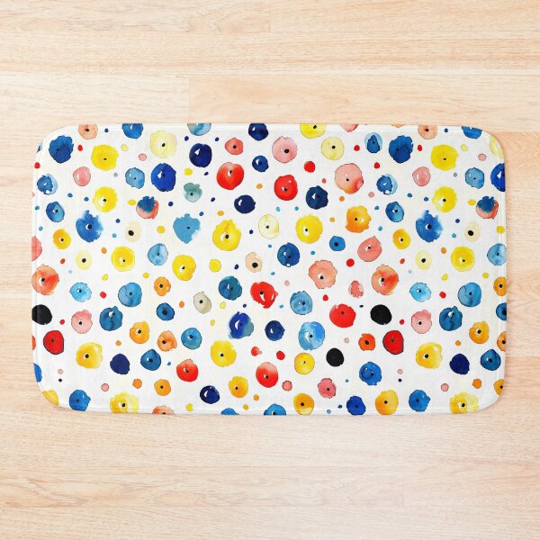 Item preview, Colorful Watercolor Dots designed and sold by Liededrom..