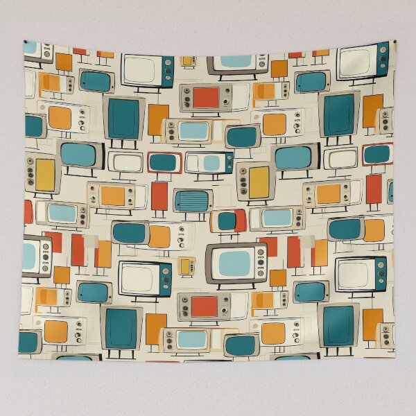 Item preview, Retro Televisions designed and sold by Liededrom..