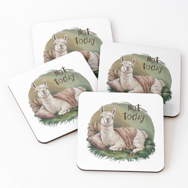 Item preview, Not today llama designed and sold by Dago345.