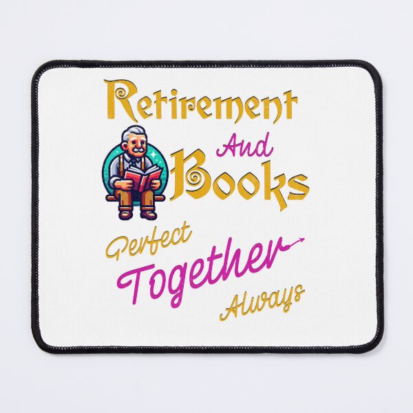Item preview, Cute Perfect Bookish Gift for retired grandparents. designed and sold by PrintSparkDesigns.