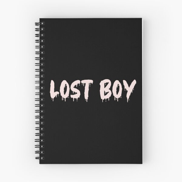 Item preview, PINK ON BLACK LOST BOY BLOOD DRIP designed and sold by RomeArtCo.