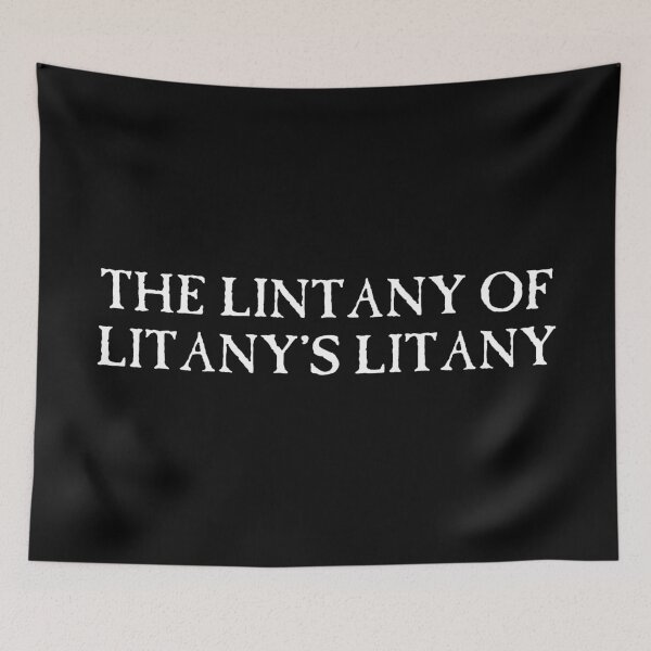 Item preview, Warhammer 40k - The Litany Of Litany's Litany designed and sold by ContTraders.