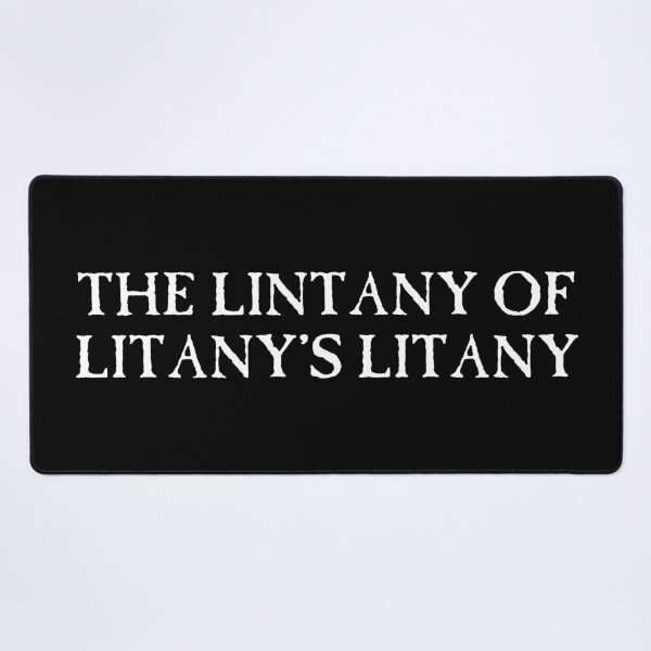 Item preview, Warhammer 40k - The Litany Of Litany's Litany designed and sold by ContTraders.