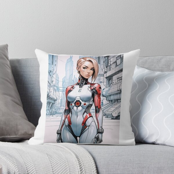 Aperçu de l'œuvre Cyborg Girl créée et vendue par ArtCraftLab.