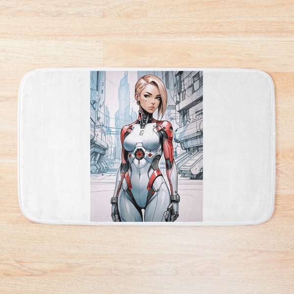Item preview, Cyborg Girl designed and sold by ArtCraftLab.