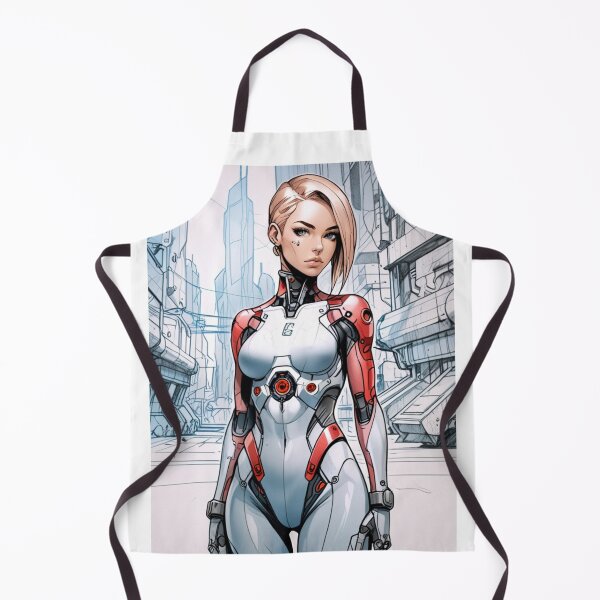 Item preview, Cyborg Girl designed and sold by ArtCraftLab.
