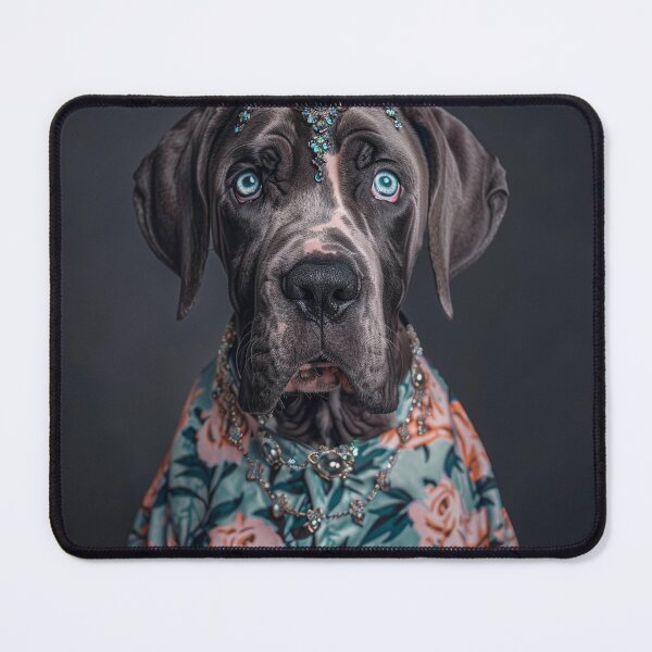 Item preview, Jewelled Great Dane designed and sold by Nocturne Paws.