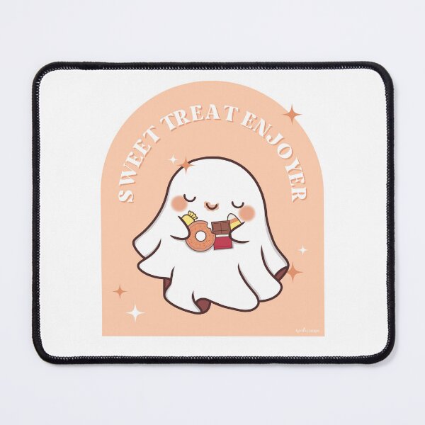 Item preview, Sweet Treat Enjoyer, Cute Kawaii Ghost designed and sold by April's Escape.