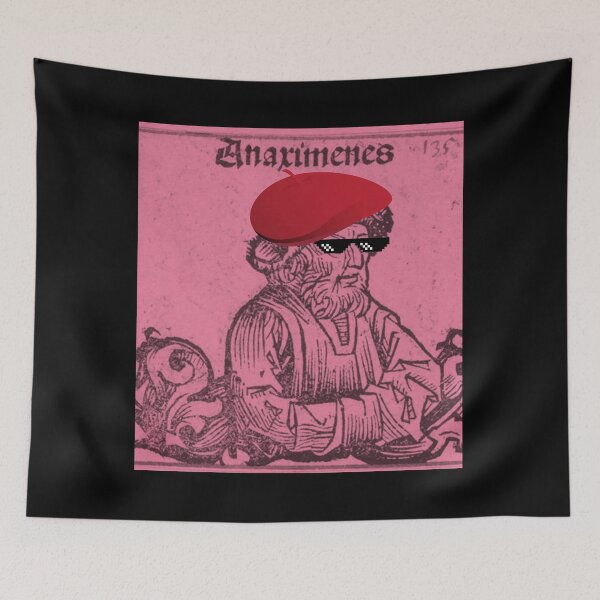 Item preview, Anaximenes of Miletus - student teacher gift quote ancient greek philosophy philosopher designed and sold by PHILOSOPHY-SWAG.