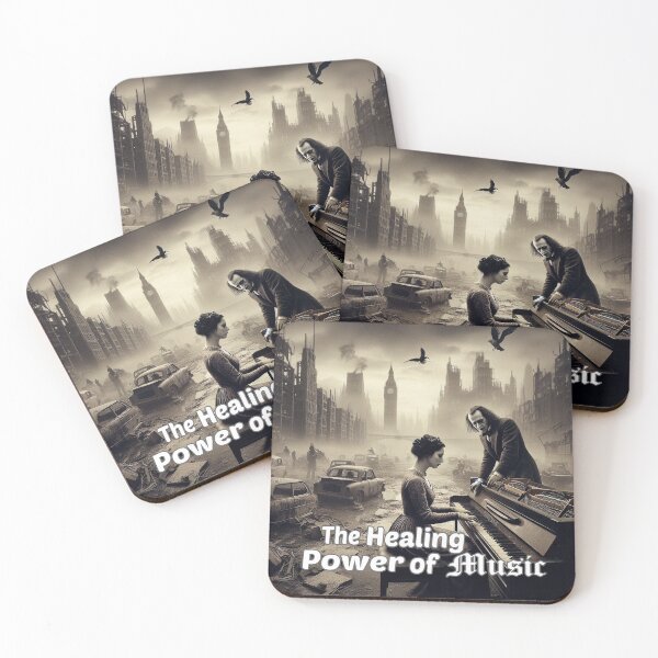 Item preview, The Healing Power Of Music designed and sold by Surreallytee.