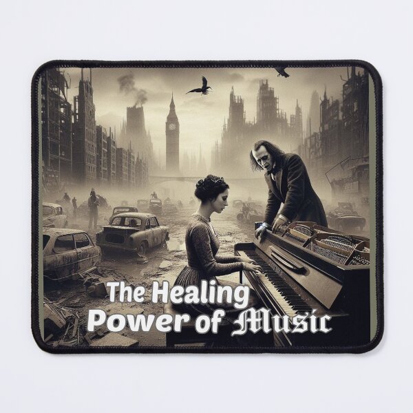 Item preview, The Healing Power Of Music designed and sold by Surreallytee.