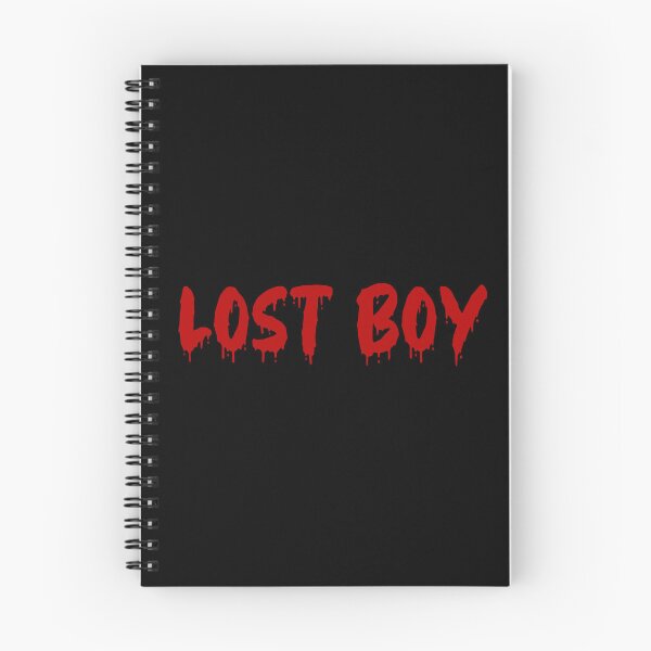Item preview, RED ON BLACK LOST BOY BLOOD DRIP designed and sold by RomeArtCo.