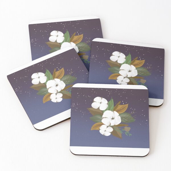 Item preview, Stars at Night with a Cotton Plant designed and sold by becca6125.