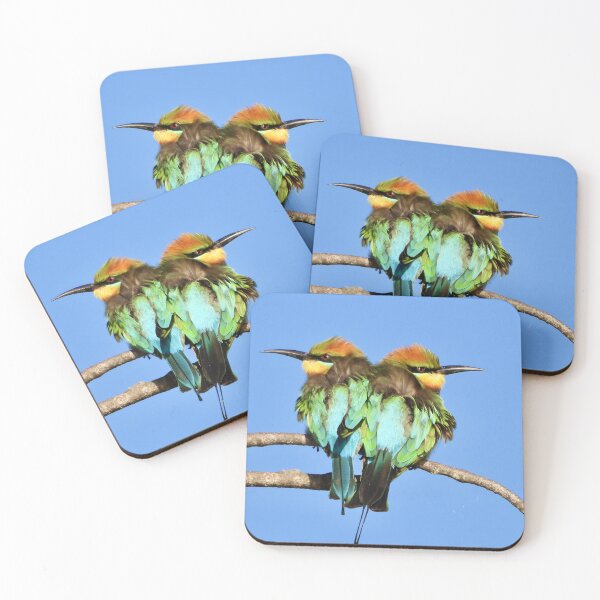 Item preview, Rainbow Bee-eaters, pair designed and sold by Mark Grimsley.