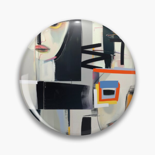 Item preview, Abstract Faces 4 designed and sold by Irena Orlov.