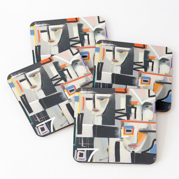 Item preview, Abstract Faces 4 designed and sold by Irena Orlov.