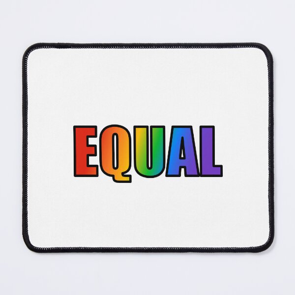 Item preview, Equal LGBTQ Rainbow designed and sold by Inspirationmotivation.