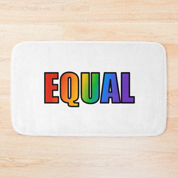 Item preview, Equal LGBTQ Rainbow designed and sold by Inspirationmotivation.