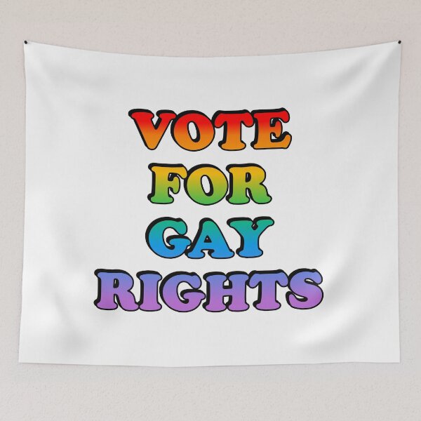 Item preview, Vote for Gay Rights designed and sold by Inspirationmotivation.