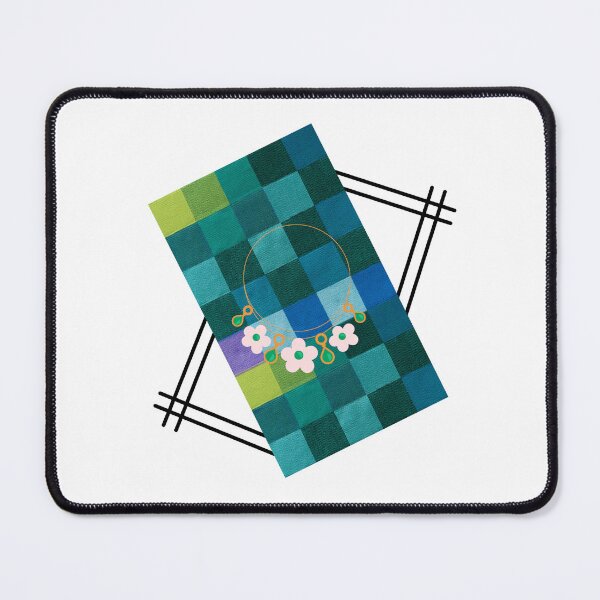 Item preview, Flower Necklace on Flannel Blanket designed and sold by becca6125.