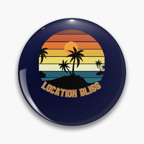 Item preview, Location Bliss, Vintage Sunset designed and sold by Tripp Art Studio.
