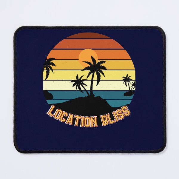 Item preview, Location Bliss, Vintage Sunset designed and sold by Tripp Art Studio.