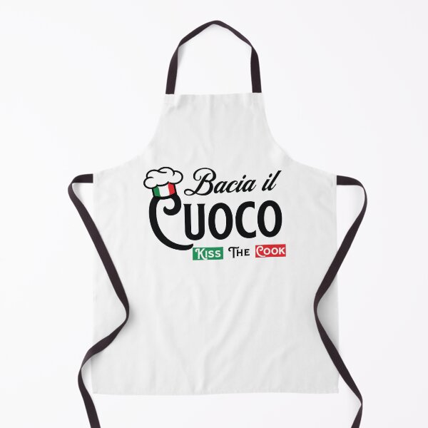Item preview, ITALIAN KISS THE COOK designed and sold by Freshinkshop.