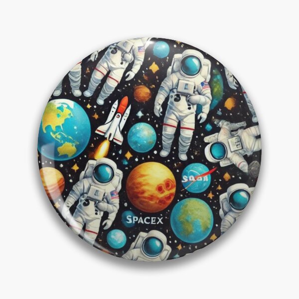 Item preview, space pattern designed and sold by TEEJAMBOREE.