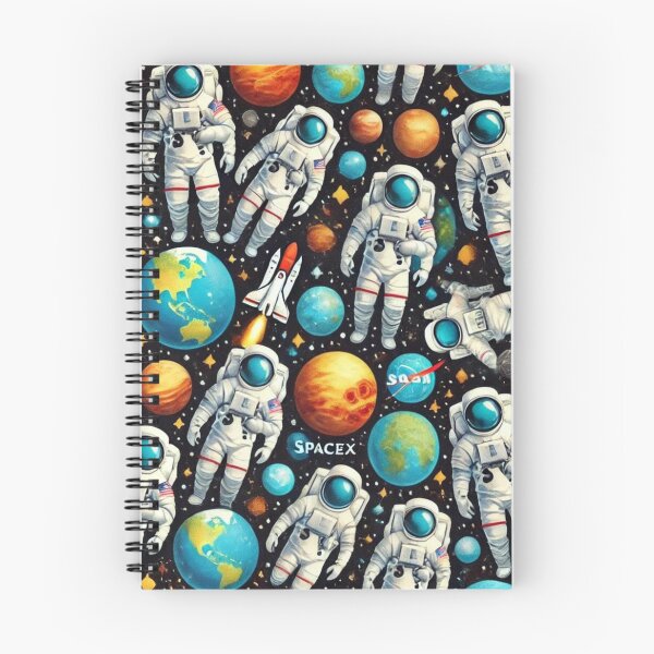 Item preview, space pattern designed and sold by TEEJAMBOREE.