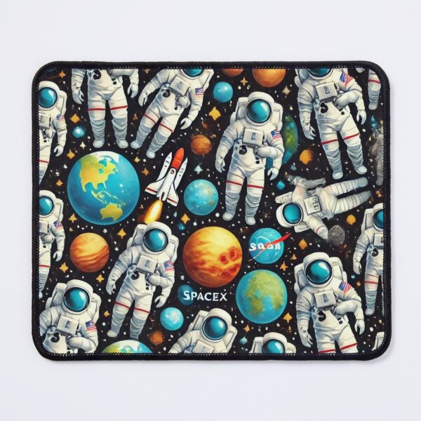 Item preview, space pattern designed and sold by TEEJAMBOREE.