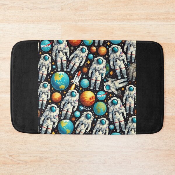 Item preview, space pattern designed and sold by TEEJAMBOREE.