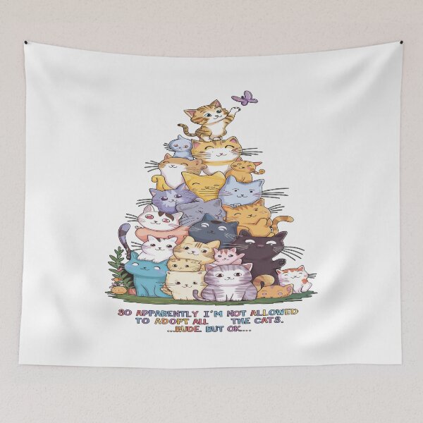 Item preview, Funny Cats Squad Cute Cats Village  designed and sold by Caticats.