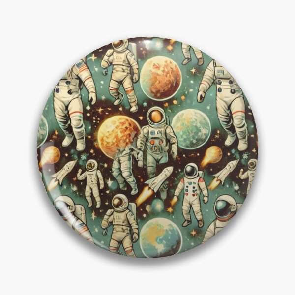Item preview, vintage space pattern designed and sold by TEEJAMBOREE.