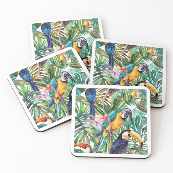 Item preview, Tropical Birds designed and sold by SuperUltraPrint.