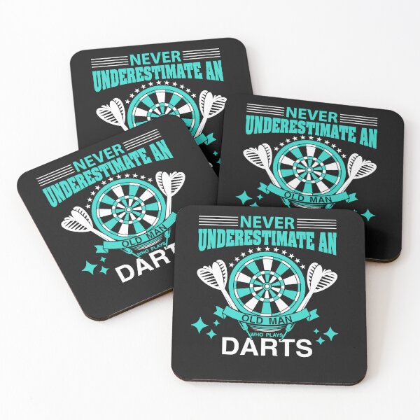 Item preview, Never Underestimate An Old Man Who Plays Darts designed and sold by AlienOccupation.