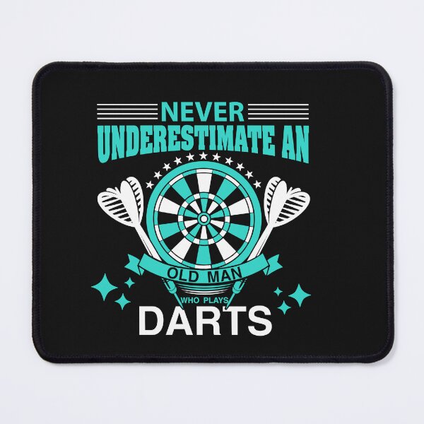 Item preview, Never Underestimate An Old Man Who Plays Darts designed and sold by AlienOccupation.