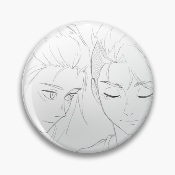 Item preview, Lineart of Manga 19 Days - Zhan Zheng Xi and Jian Yi - No background designed and sold by Mit_Soushi.