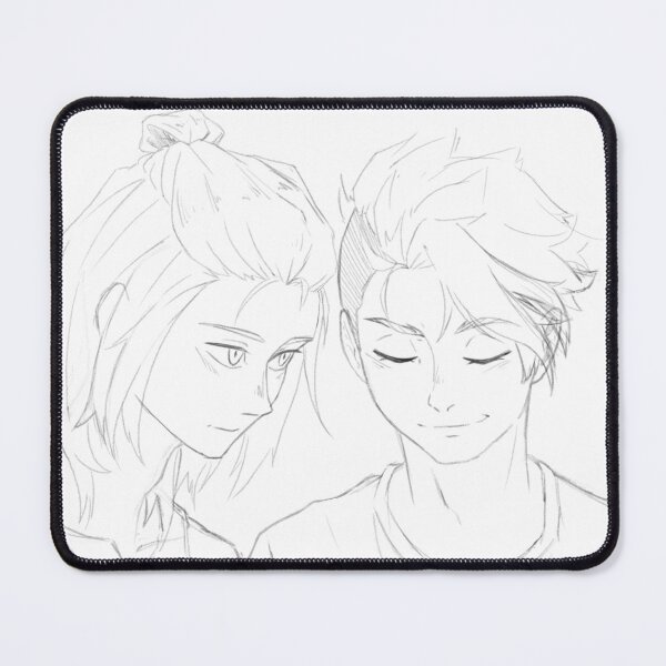 Item preview, Lineart of Manga 19 Days - Zhan Zheng Xi and Jian Yi - No background designed and sold by Mit_Soushi.