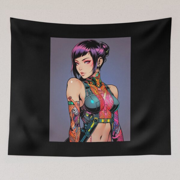 Item preview, Cyborg Girl designed and sold by ArtCraftLab.