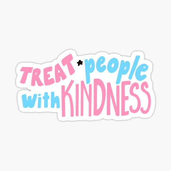Item preview, Treat People With Kindness - Harry Styles Sticker designed and sold by natash-slow.