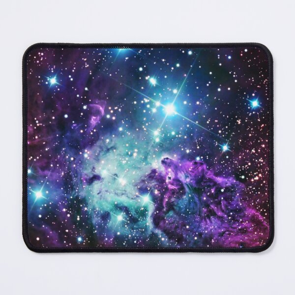 Item preview, Fox Fur Nebula Teal Turquoise Purple designed and sold by 2sweetsDesign.