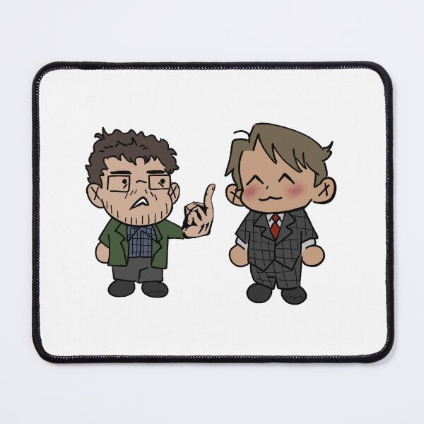 Item preview, Chibi Will and Hannibal designed and sold by chrispy156.