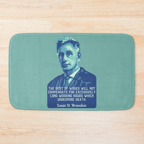 Item preview, Louis D. Brandeis Portrait and Quote designed and sold by Unhinged Heather.