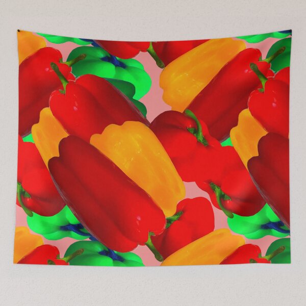 Item preview, Many Colorful Colored Bell Peppers Photography designed and sold by Victoria Rose.