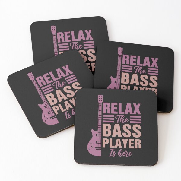 Item preview, Relax The Bass Player Is Here designed and sold by AlienOccupation.
