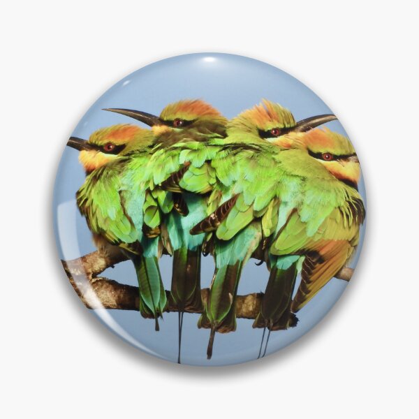 Item preview,  Rainbow Bee-eaters, 4 this time designed and sold by Mark Grimsley.